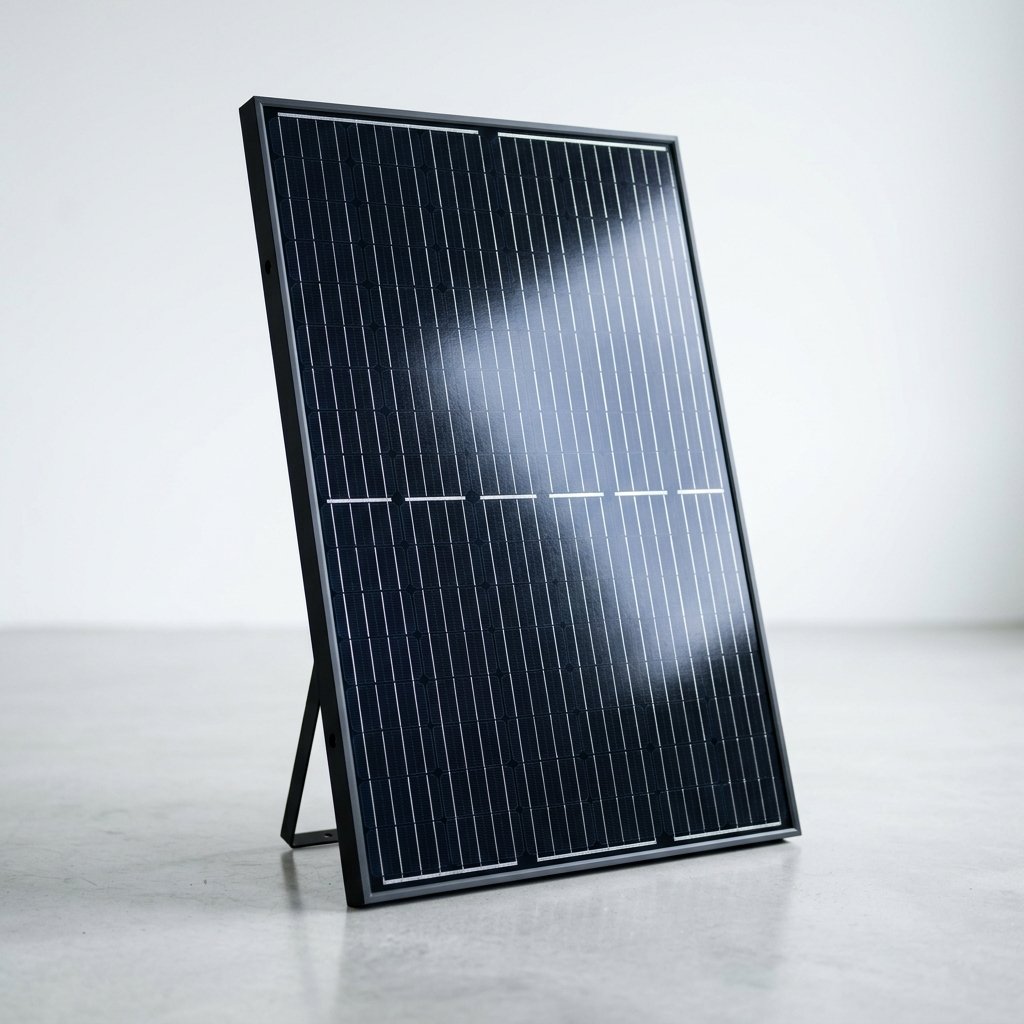 لوح طاقة شمسية مونو كريستال 550W عالي الكفاءة (Half-Cell)