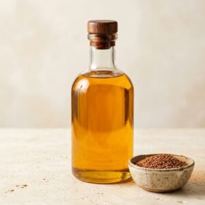 زيت سمسم يمني بلدي أصلي معصور على البارد 1 لتر (جلجلان صافي 100%)